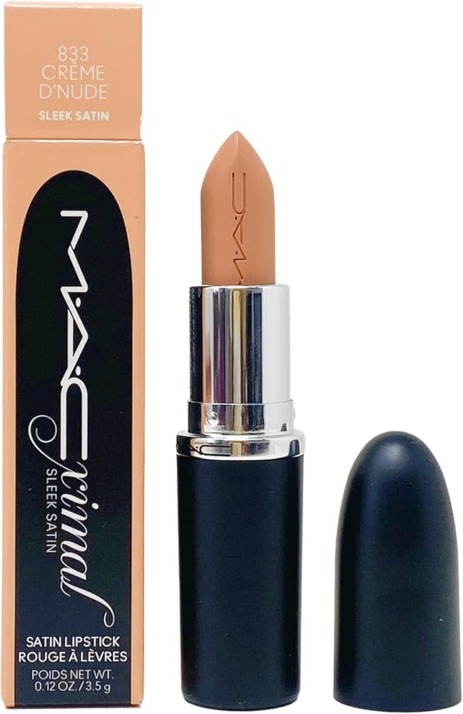 Amazon.com : MAC Cosmetics M.A.Cximal Sleek Satin Lipstick - 833