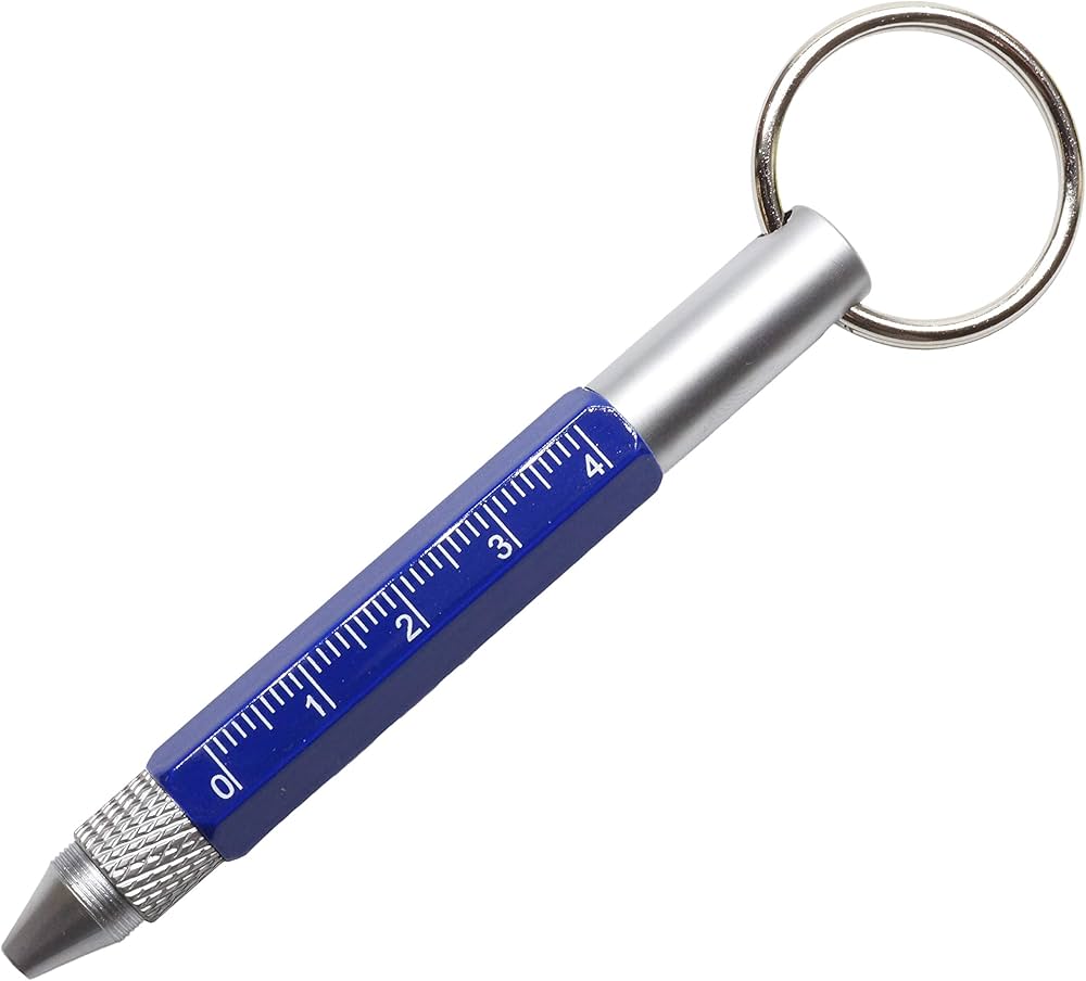 Amazon | コンパクト 多機能ペン 手のひらサイズ カラビナ リング