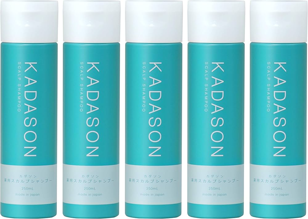 Amazon | [ 医薬部外品 ] KADASON (カダソン) スカルプ シャンプー 5本