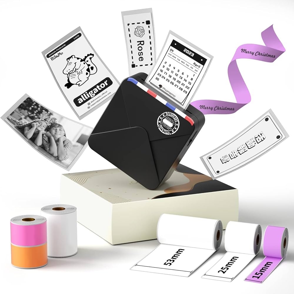 Amazon.co.jp: Phomemo M02S ミニプリンター スマホ対応 サーマル