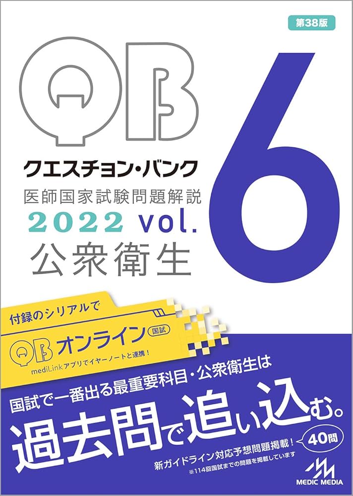 クエスチョン・バンク 医師国家試験問題解説 2022 vol.6 公衆衛生 | 国