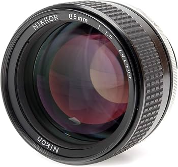 Amazon.com : Nikon 85mm f/1.4 Nikkor AI-S Manual Focus Lens for