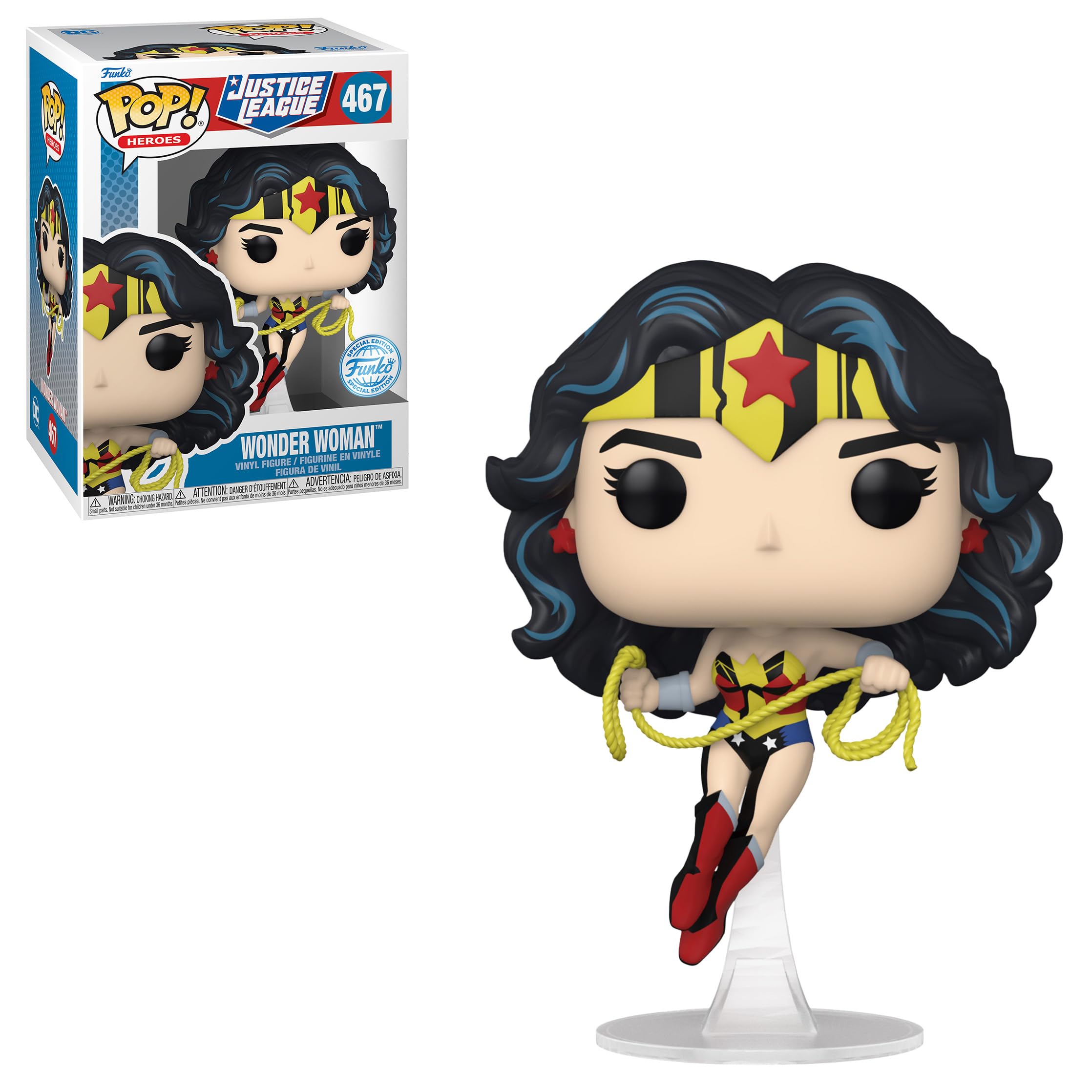 Amazon.com: Funko POP! Heroes: Justice League Comics - Wonder