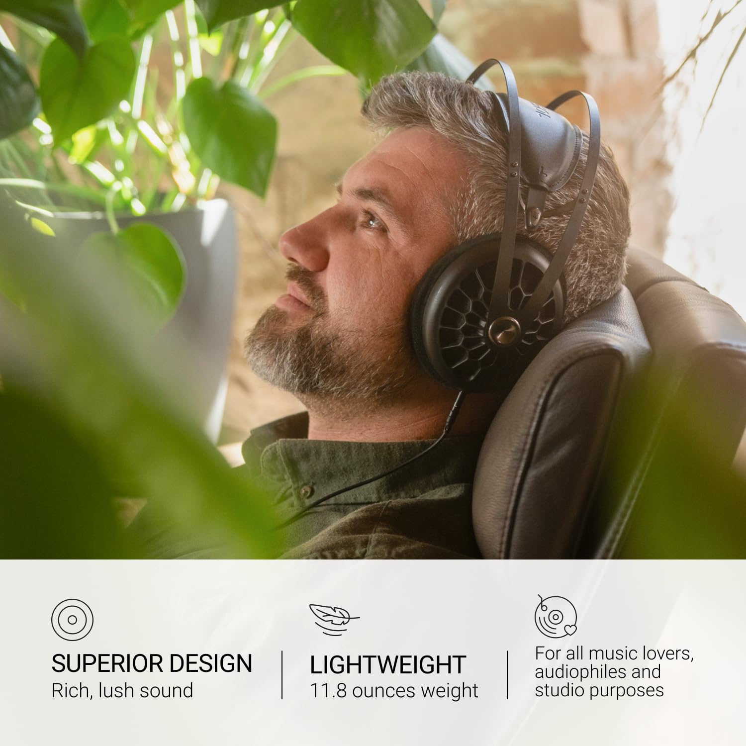 Amazon.com: MEZE AUDIO 105 AER | Wired Over-The-Ear Lightweight