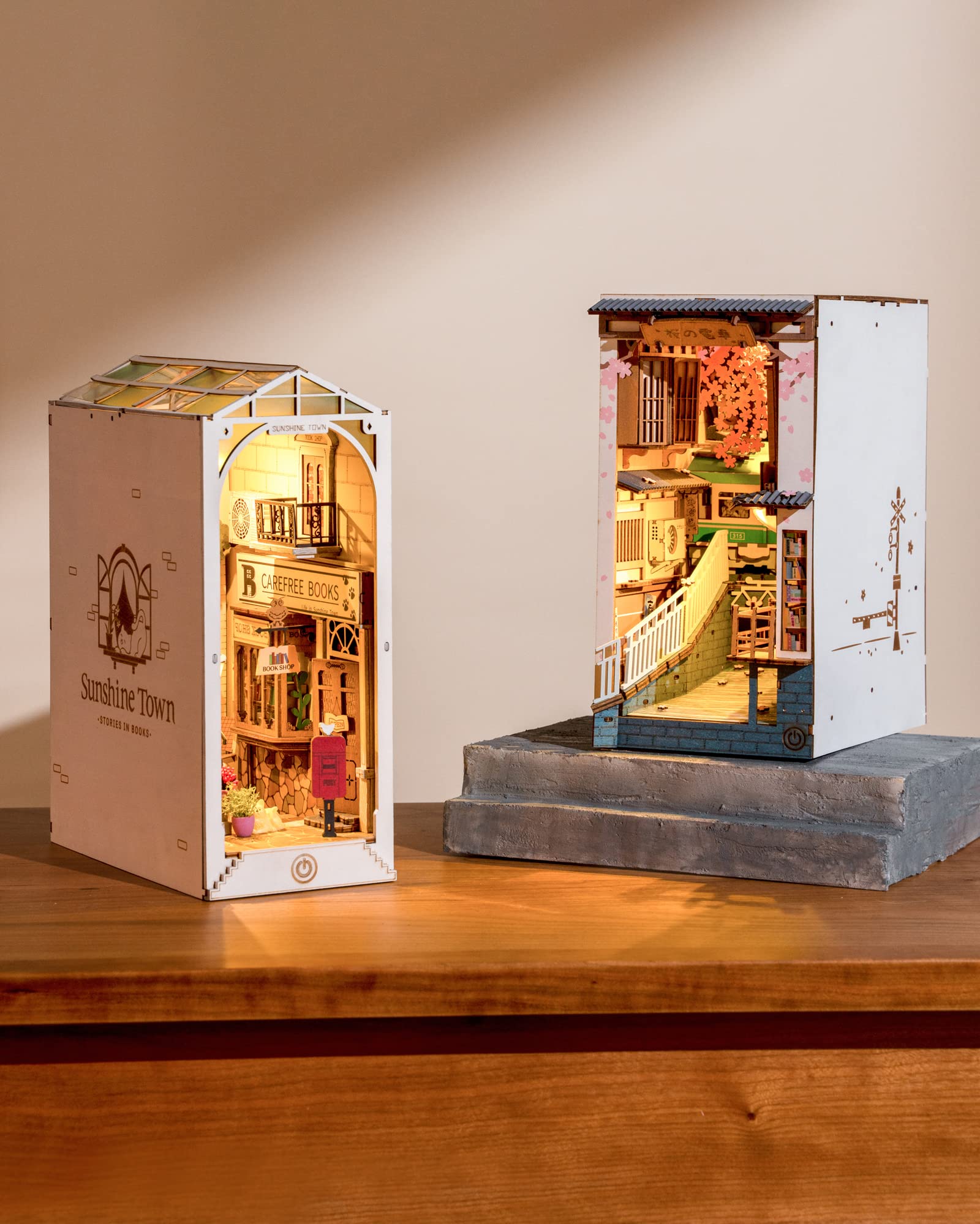 DIY 木製パズル Magic House & Sunshine Town 並行輸入品】ロライフDIY