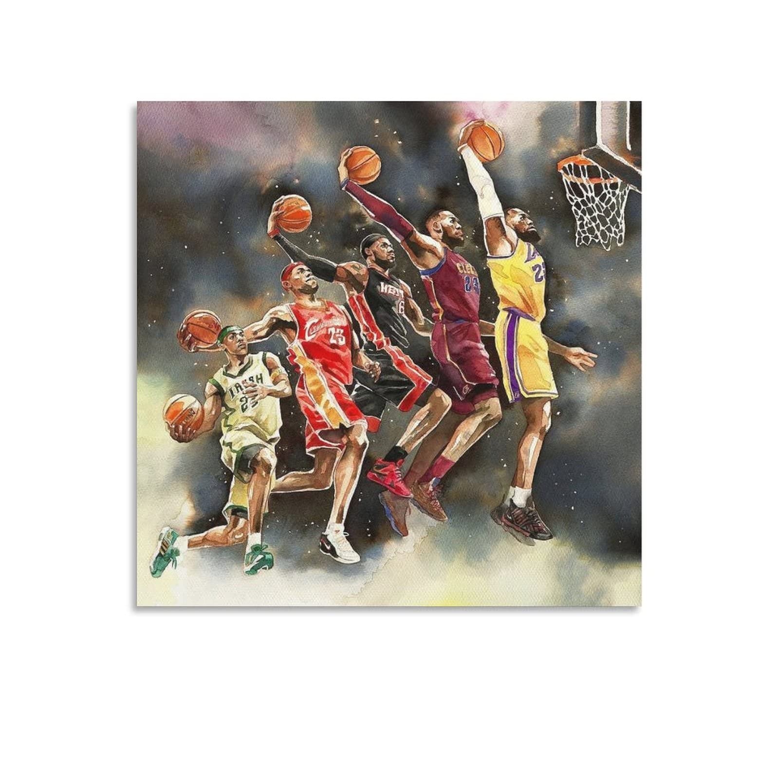 Amazon.co.jp: Lebron James素晴らしいバスケットボールのスーパー