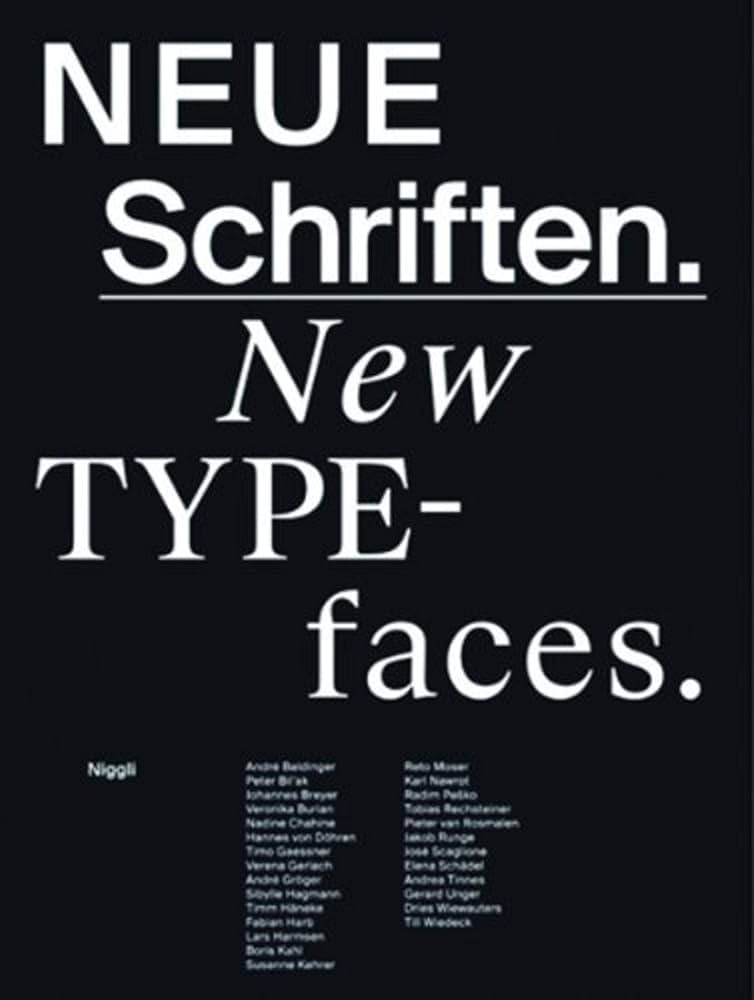 Amazon | New Typefaces: Positions and Perspectives | Gutenberg