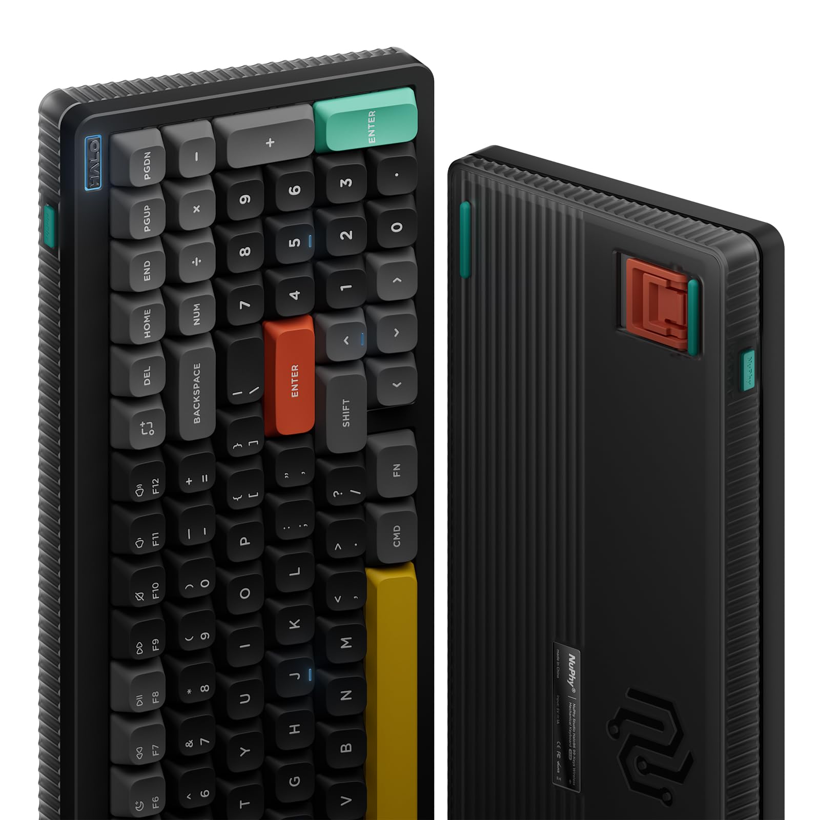 Amazon.com: nuphy Halo96 V2 Wireless Keyboard,Gasket Structure,96