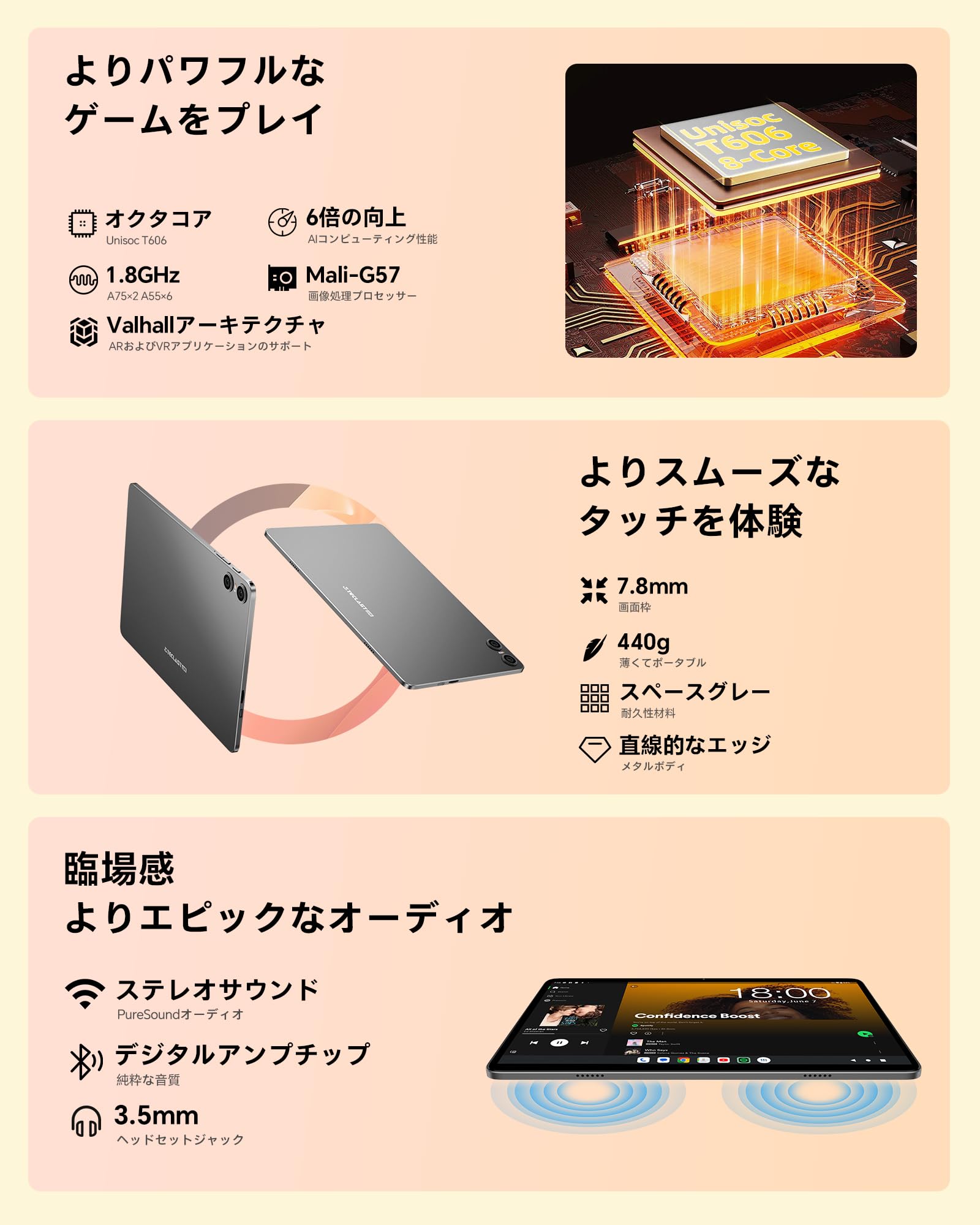 Amazon.co.jp: 【2025新登場Android 15 タブレット】TECLAST P30T