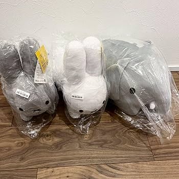 Amazon.co.jp: ミッフィー ブルーナ 3体セットぬいぐるみ SLサイズ