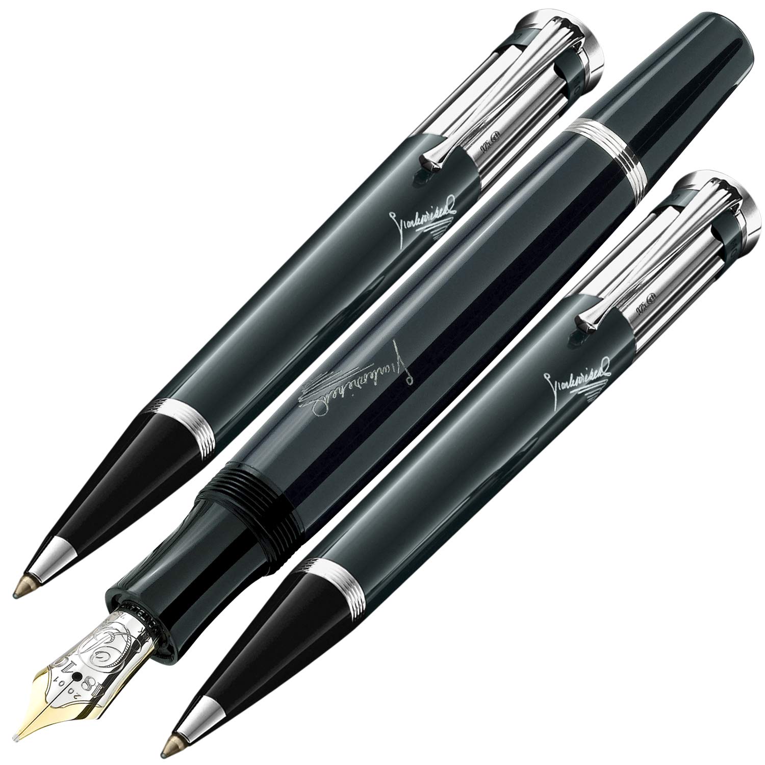 Amazon | Montblanc Meisterstuck Charles Dickens Set FP / BP / MP