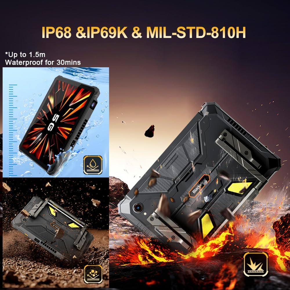 Amazon.com : Blackview Active 12 PRO Projector Tablet,Android 15