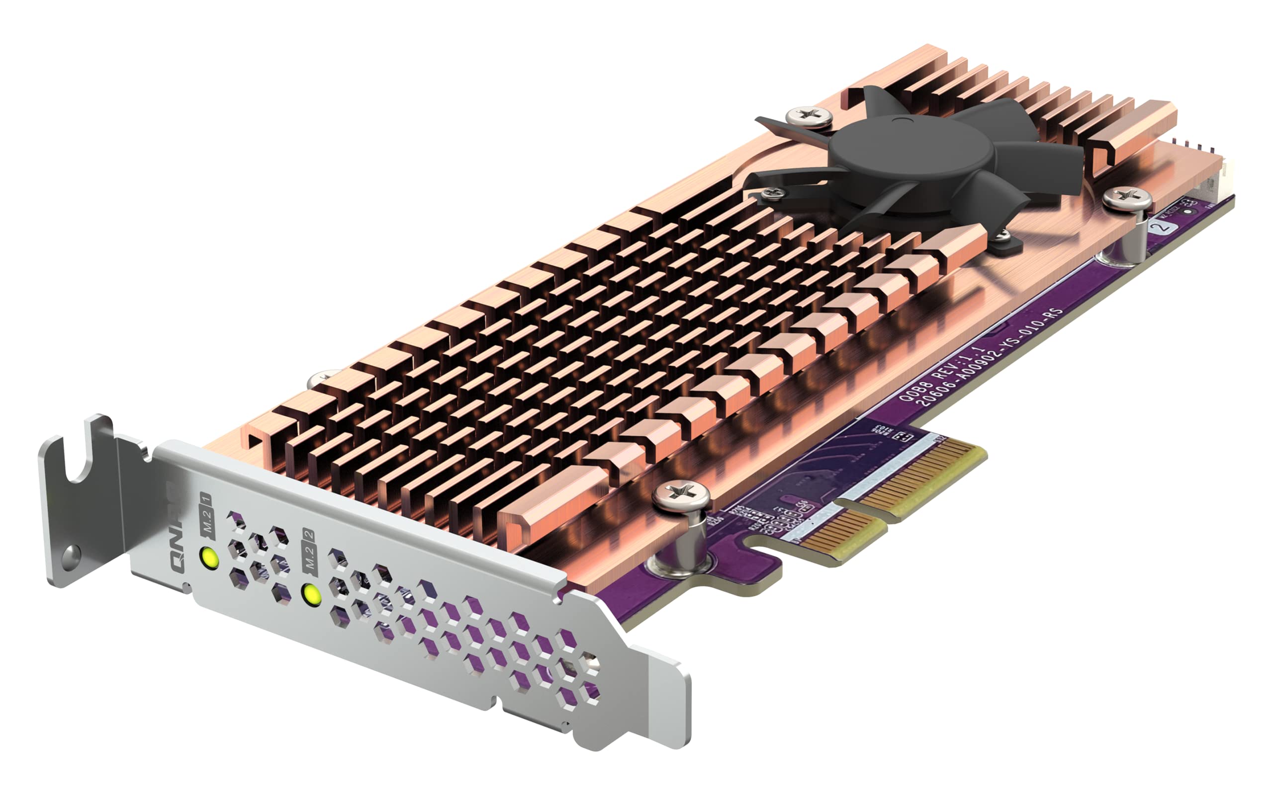 Amazon.com: QNAP QM2-2P-344A Dual M.2 PCIe SSD Expansion Card