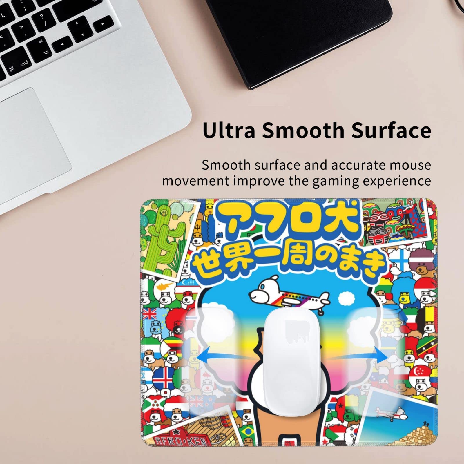 Amazon.co.jp: おしゃれ マウスパッドアフロ犬 (1) Pc ノートパソコン