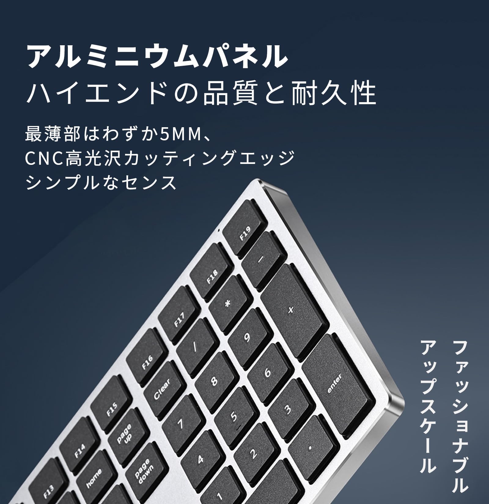 Amazon | 『オールアルミフレーム』有線キーボード フルサイズ US配列