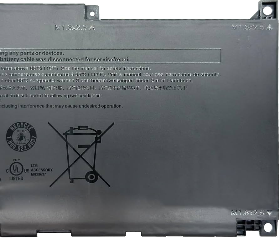 Amazon.com: EPYOBW 2FVJM Laptop Battery 55Wh 11.55V Compatible