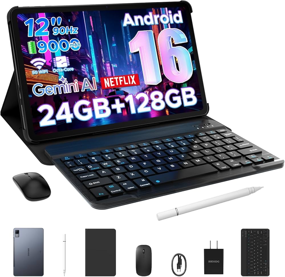 Amazon.co.jp: 【Android 16 タブレット 12インチ初登場】 DOOGEE U12