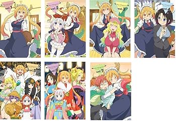 Amazon.co.jp: 小林さんちのメイドラゴン [ブルーレイ 全巻セット] 全7