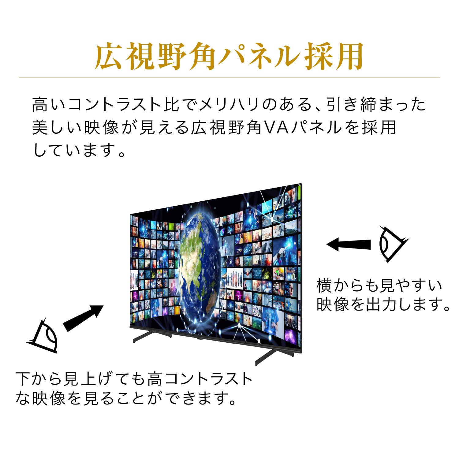 Amazon | グリーンハウス 32インチ スマートテレビ(Google TV
