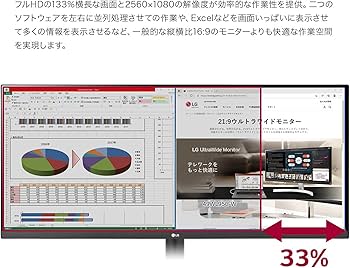 Amazon.co.jp: LG モニター ディスプレイ 29WP500-B 29インチ/21:9