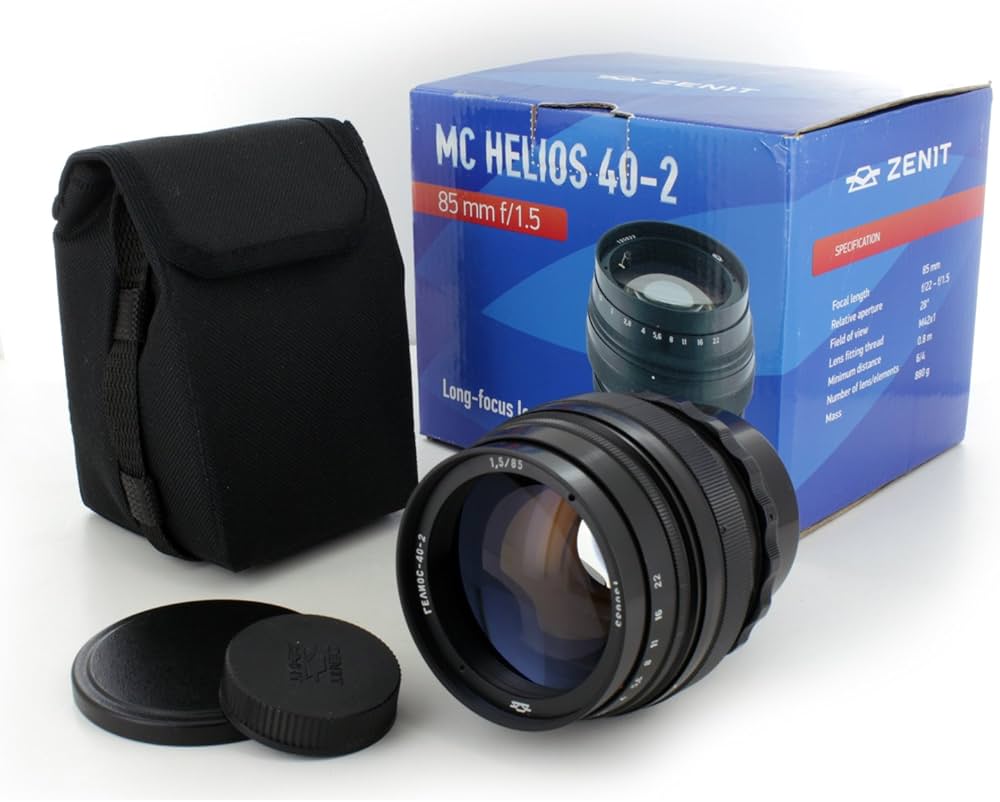 Amazon.co.jp: エリオス Helios 40-2 85mm f/1.5 for Fulifilm FX