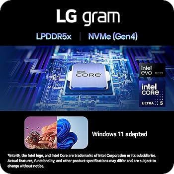 Amazon.com: LG gram 14-Inch Lightweight Laptop Intel Evo Edition