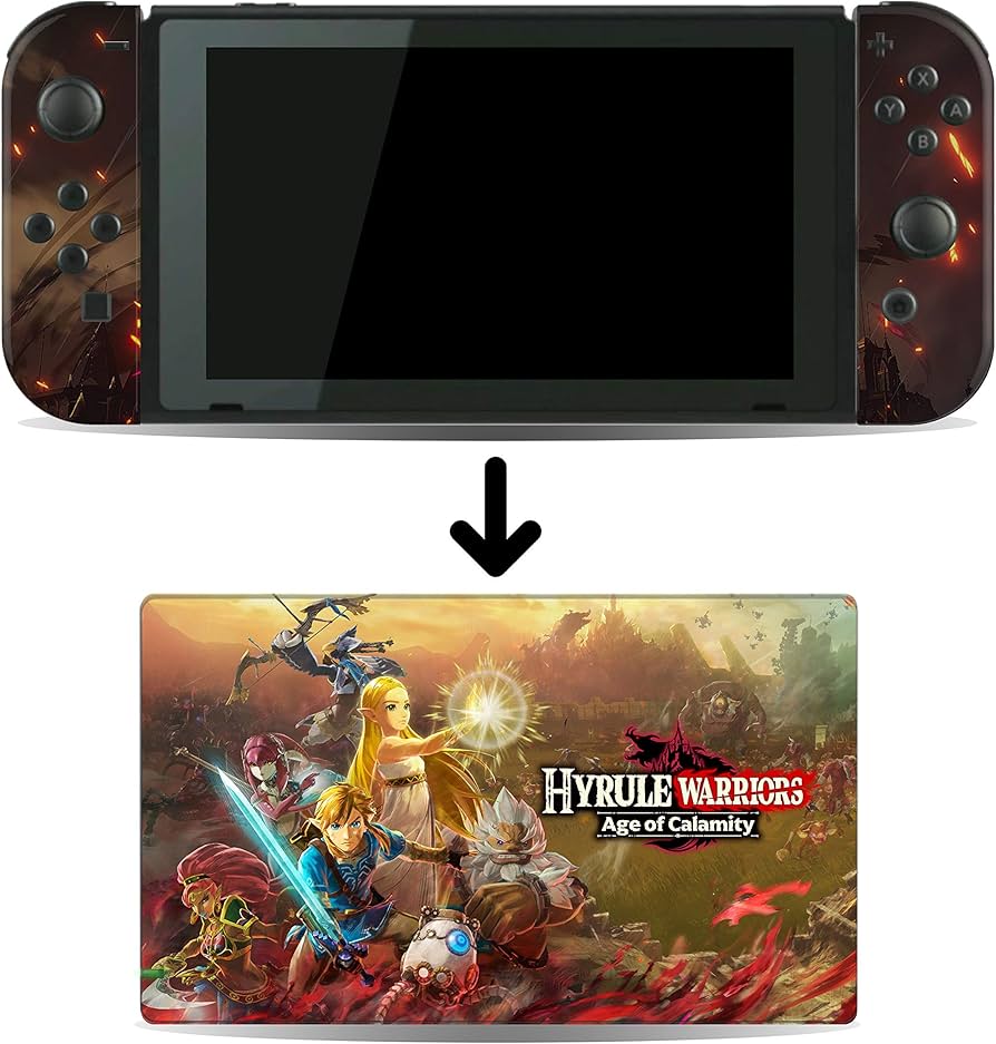 Amazon.com: Hyrule Warriors: Age of Calamity Game Skin Compatible