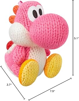 Amazon.co.jp: amiibo あみぐるみヨッシー ピンク(ヨッシー ウール