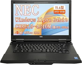 Amazon.co.jp: 【整備済み品】ノートパソコン NEC VersaPro VK26 15.6