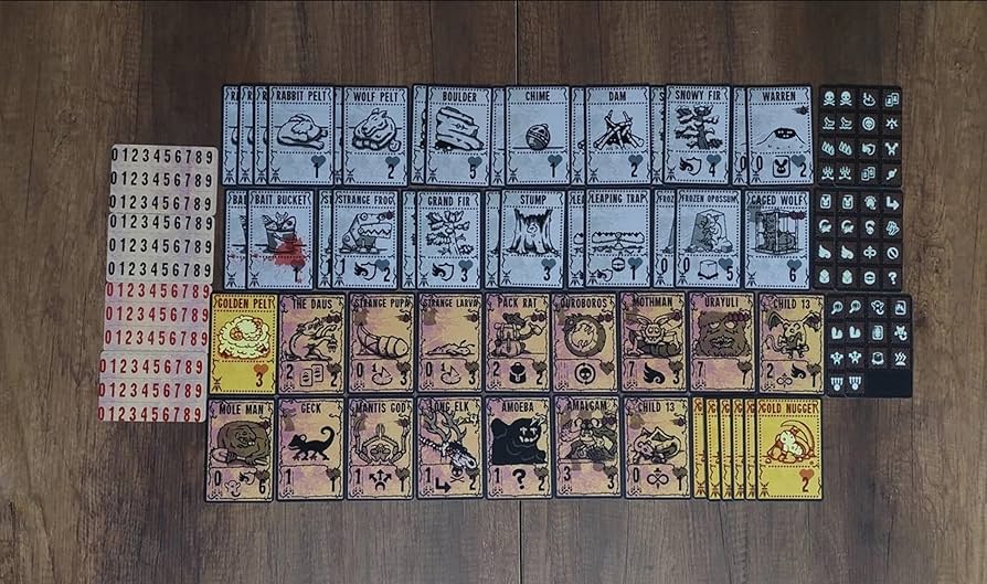 Amazon.co.jp: Inscryption カードゲーム ラミネートカード204枚付き