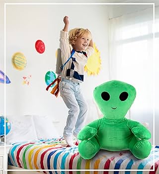Amazon.co.jp: DolliBu ぬいぐるみ エイリアン ぬいぐるみ – ソフト