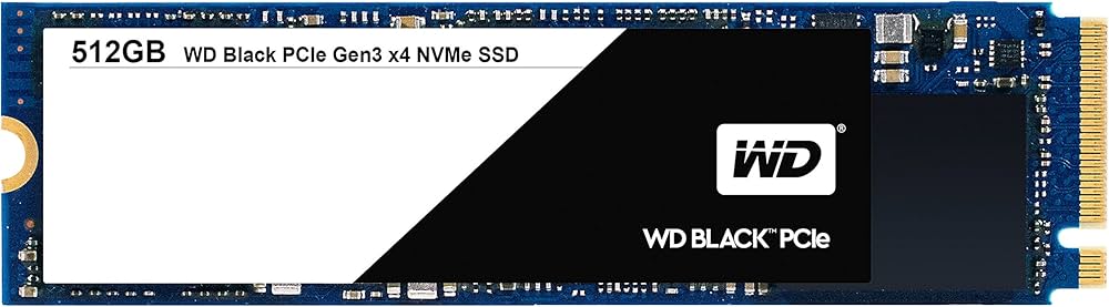 Amazon | WD 内蔵SSD M.2-2280 / 512GB / WD Black / PCIe Gen3 NVMe