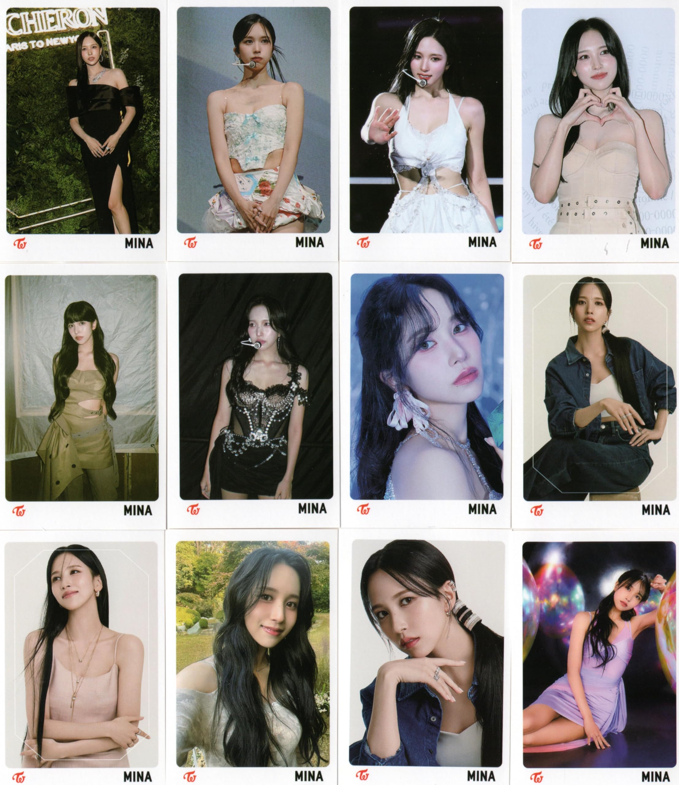 Amazon.co.jp: TWICE トゥワイス グッズ フォトメッセージカード 56枚