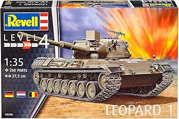 Amazon | ドイツレベル 1/35 レオパルド 1 プラモデル | プラモデル 通販