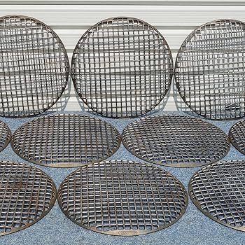 Amazon.co.jp: シンポ 焼き網 フラットネット 1枚単位 在庫61 直径