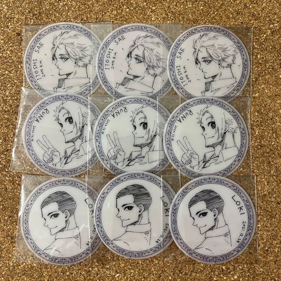 Amazon.co.jp: ブルーロック展 ブルロ展 クリアシート 糸師冴 ルナ