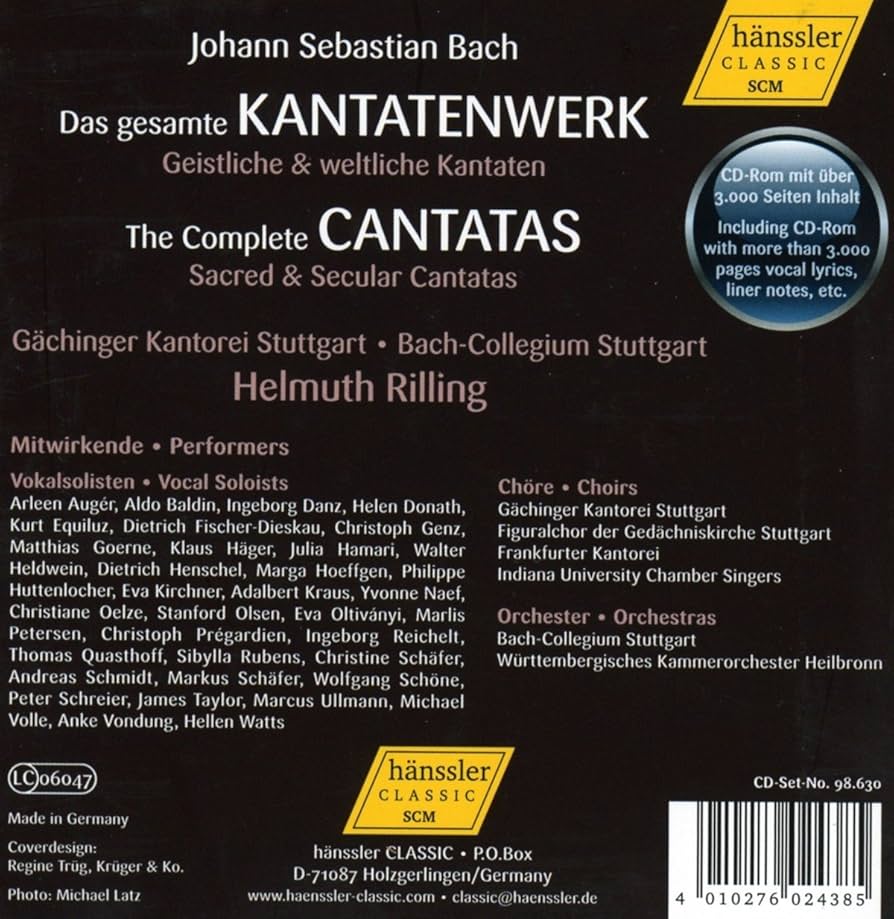 Amazon.co.jp: Complete Cantatas Box: ミュージック