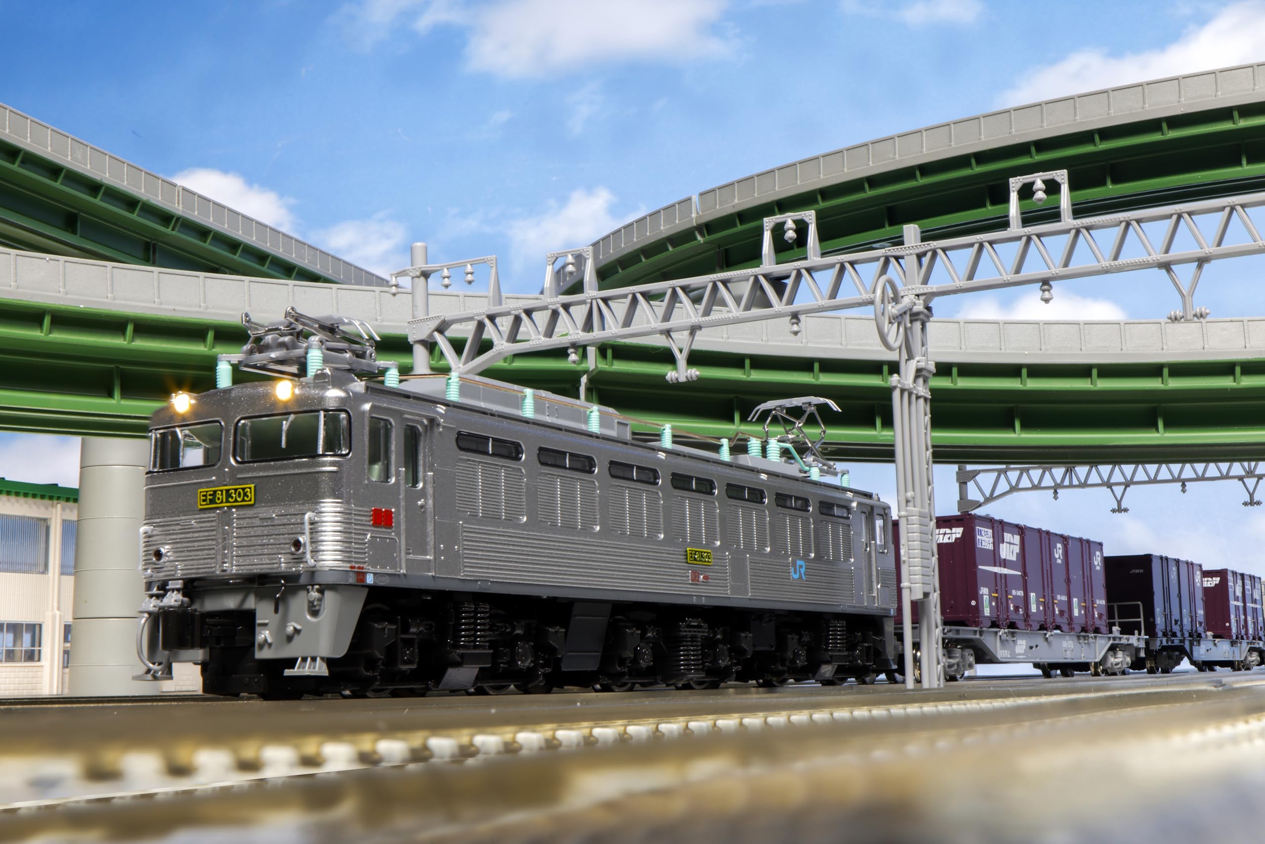 Amazon | KATO Nゲージ EF81 300 JR貨物更新車 (銀) 3067-3 鉄道模型