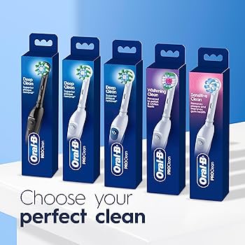 Amazon.com: Oral-B Pro 100 3D White, Battery Toothbrush, White