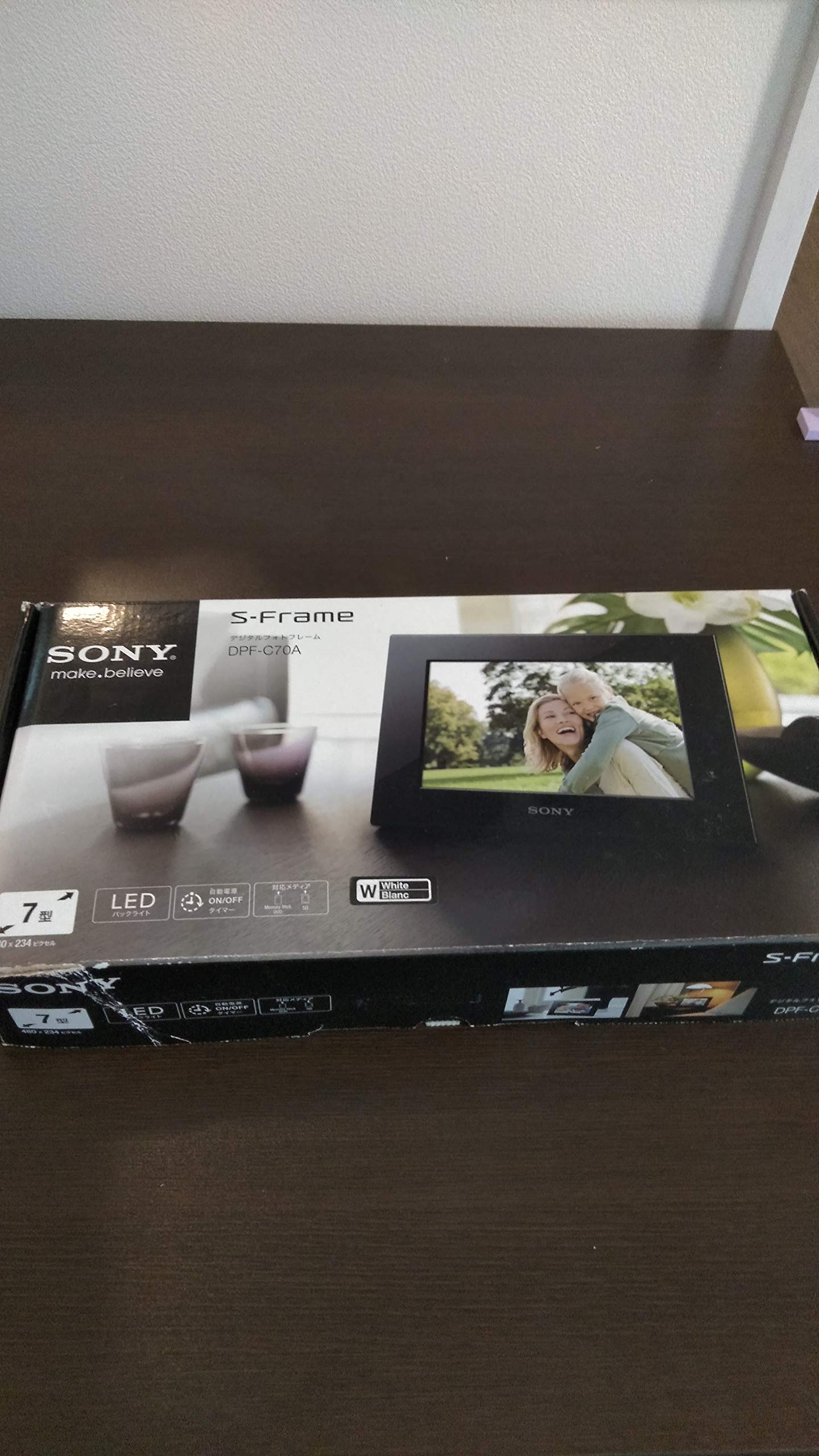 Amazon | SONY デジタルフォトフレーム S-Frame C70A 7.0型 ホワイト