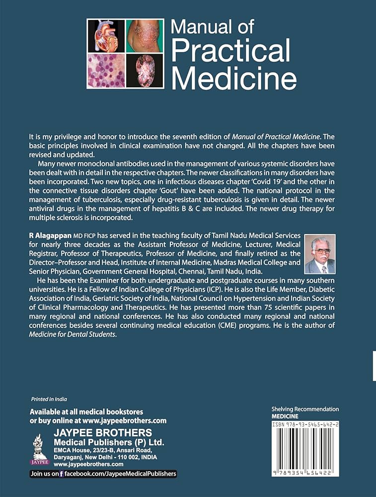 Manual of Practical Medicine: 9789354656422: Medicine & Health