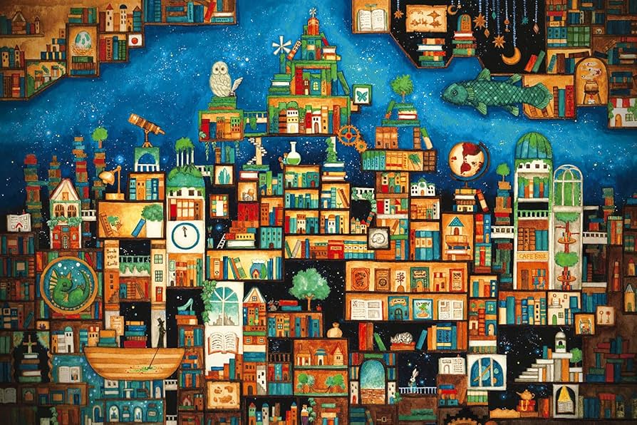 Amazon | エポック社 1000ピース ジグソーパズル イラスト/アート 西村