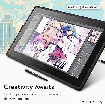 Amazon.com: Wacom Cintiq 22 Drawing Tablet with Screen, 21.5