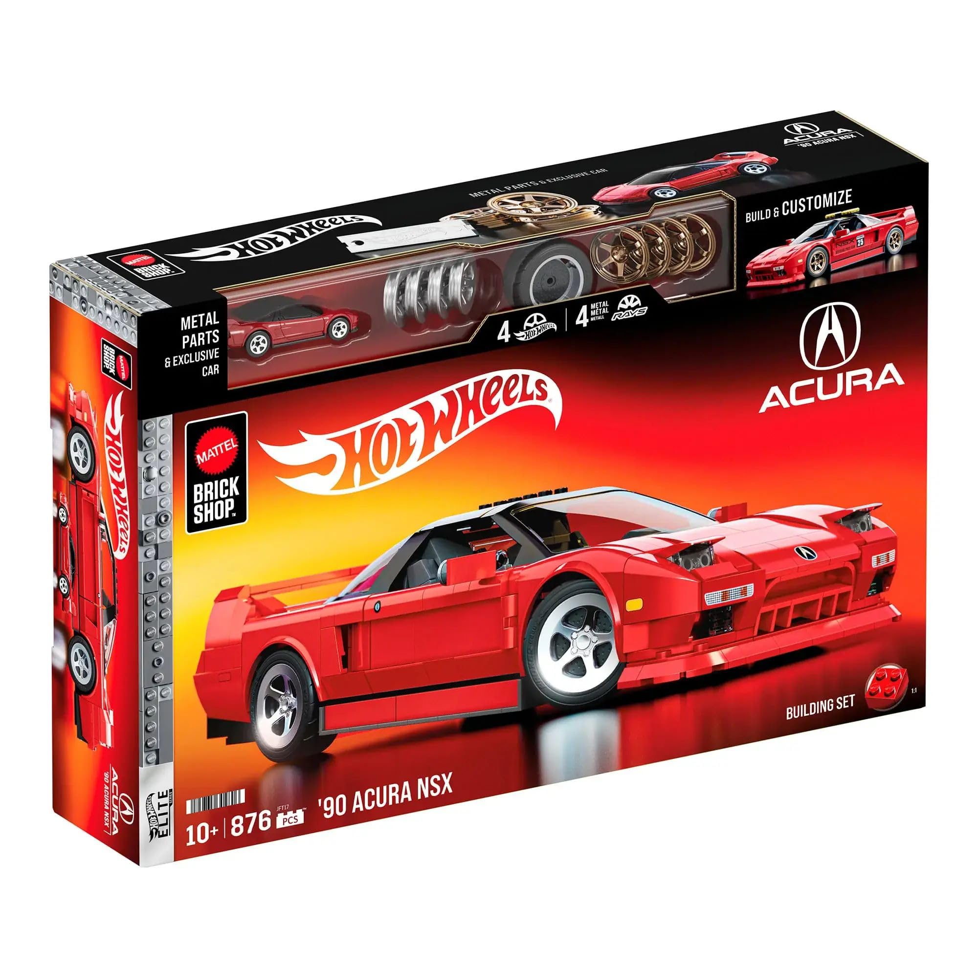 Amazon | ホットウィール 1/16 ホンダ アキュラ NSX 1990 組立キット