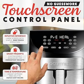 Amazon.co.jp: Gourmia 6487 Digital Air Fryer, Black : Home & Kitchen