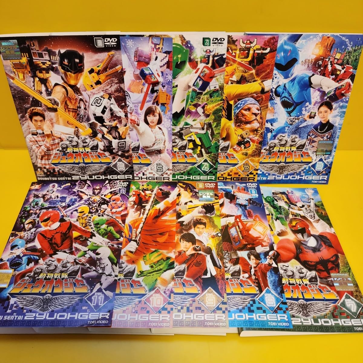 Amazon.co.jp: 動物戦隊ジュウオウジャー DVD 全12巻 : パソコン・周辺機器