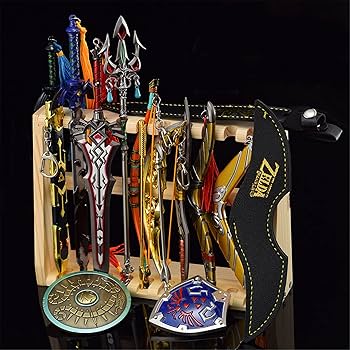 Amazon.co.jp: Wanqian ゼルダ 模造 ミニチュア 近衛の剣 ミニ武器