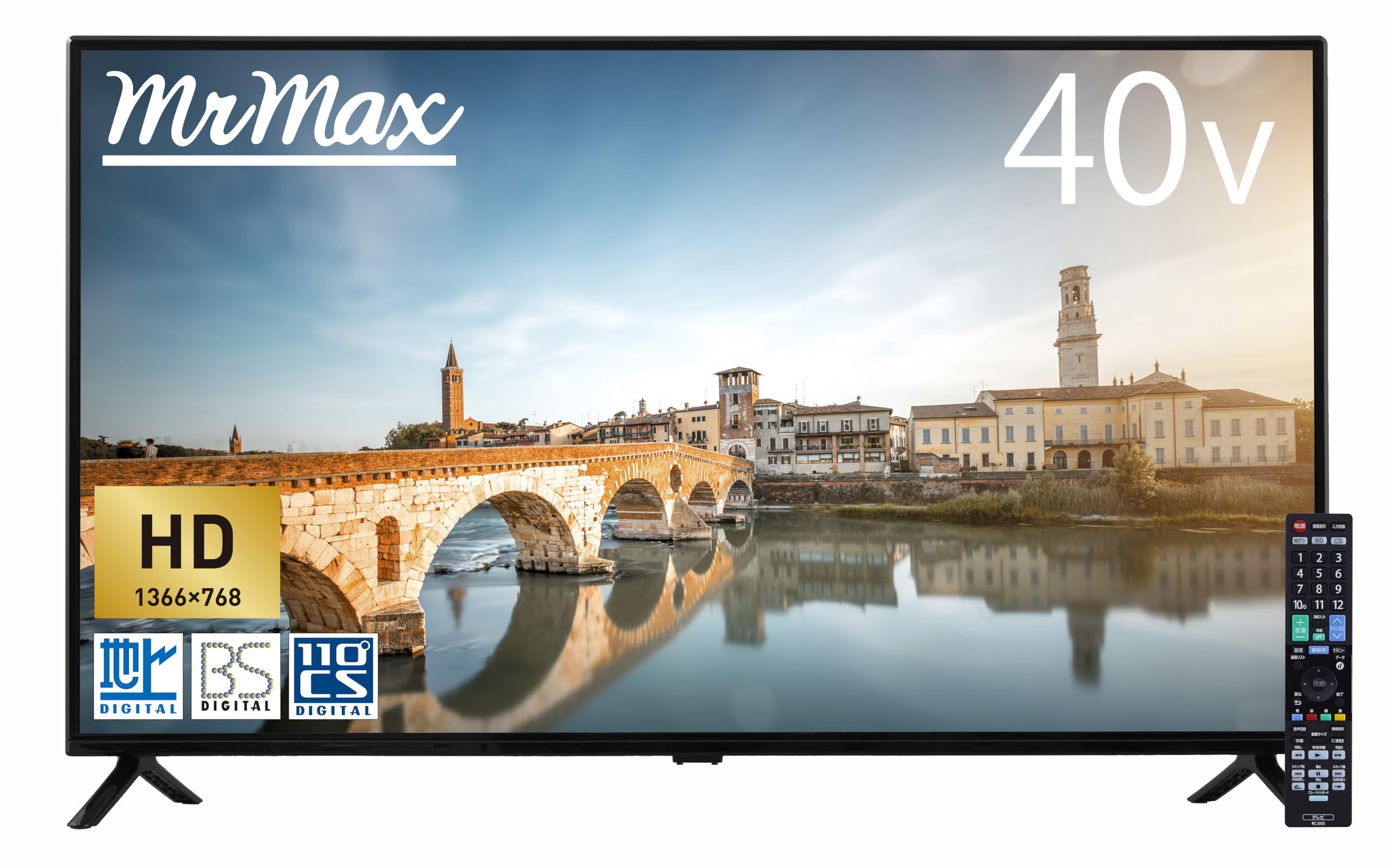 Amazon | ミスターマックス 40型フルハイビジョン液晶テレビ MX-40OL 3