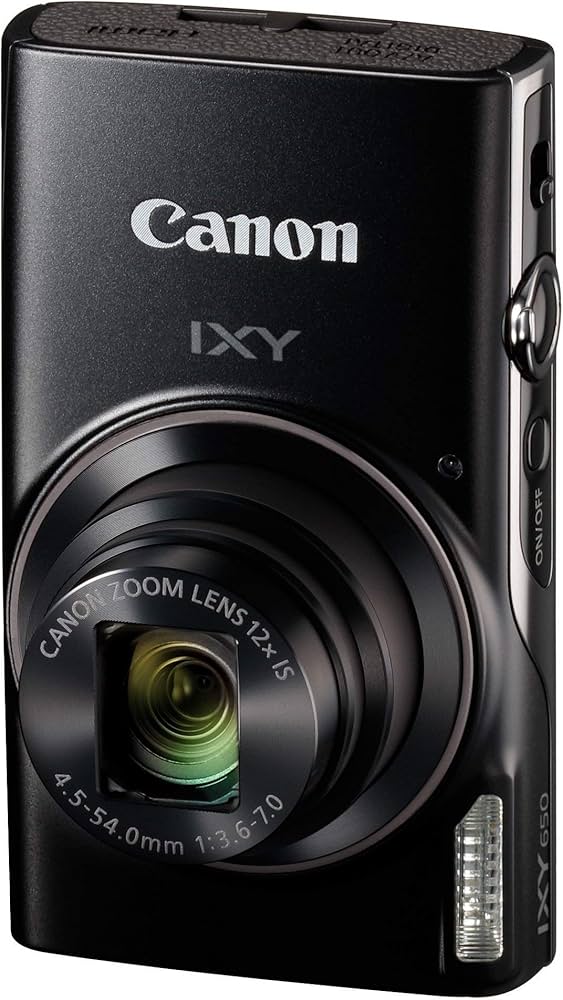 Amazon | Canon コンパクトデジタルカメラ IXY 650 ブラック 光学12倍