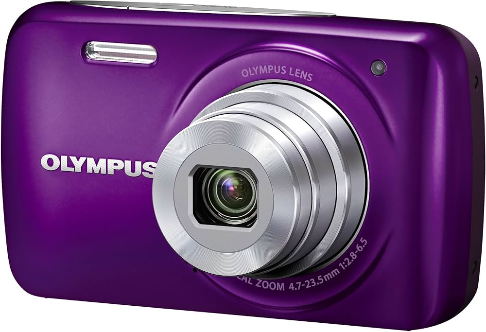 Amazon | OLYMPUS デジタルカメラ VH-210 パープル 1400万画素 光学5倍